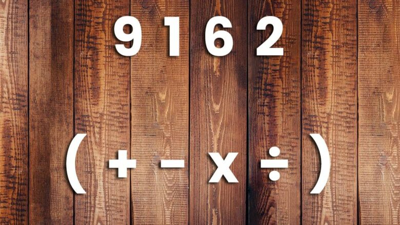 Zgjidheni enigmën e matematikës: Përdorni veprime aritmetike dhe arrini në 10