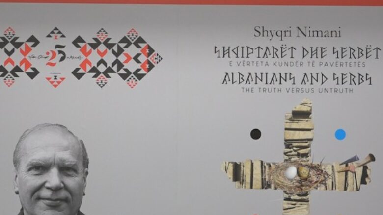 ​Promovohet libri “Shqiptarët dhe serbët, e vërteta kundër të pavërtetës”, me autor Shyqri Nimani