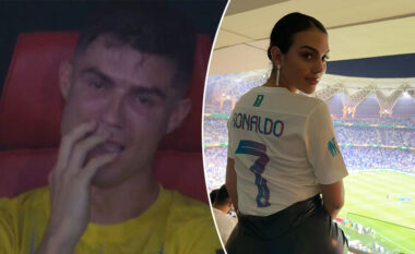 “Gjersa Ronaldo po qante, ti po fotografoje të pasmet e tua”, tifozët të ashpër me Georgina Rodriguez pas humbjes së Al Nassr