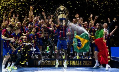 Barcelonës fiton titullin e Ligës së Kampionëve në hendboll, në një spektakël të vërtetë ndaj Aalborgut