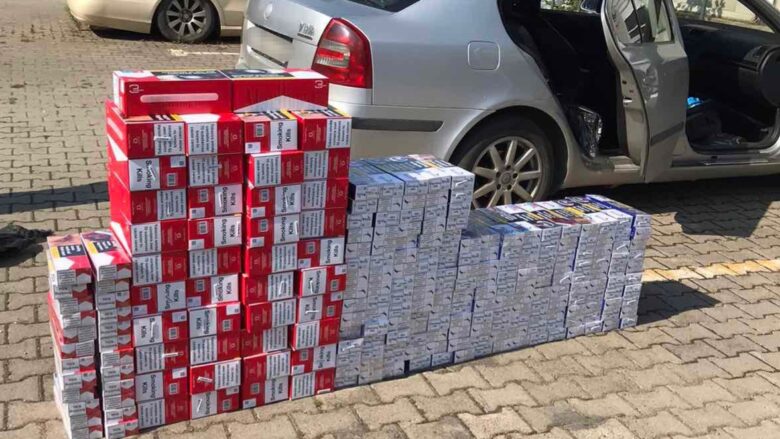 Në Gjakovë konfiskohen 3, 250 pako cigare, dyshohet se ishin të kontrabanduara