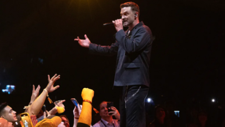 Justin Timberlake tallet me arrestimin e tij gjatë një koncerti në Boston
