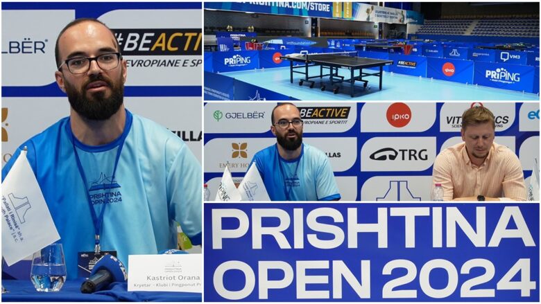 Sot nis turneu ndërkombëtar në pingpong “Prishtina Open 2024”