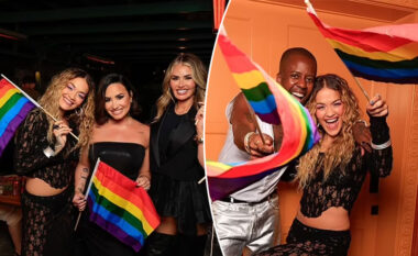 Rita Ora duket senzacionale në festën e komunitetit LGBT+, në kuadër të Muajit të Krenarisë