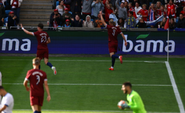 Dy gola për pesë minuta, Erling Haaland kompleton het-trikun ndaj Kosovës