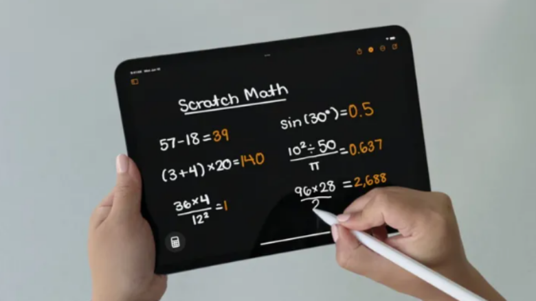 iPadOS 18 vjen me një kalkulator të integruar