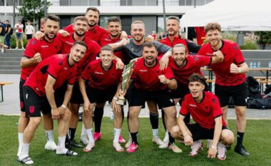 Shqipëria triumfon në turneun e fansave në Gjermani, mposht vendasit në finale
