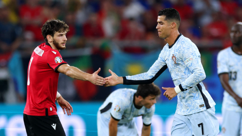 Notat e lojtarëve, Gjeorgji 2-0 Portugali: Kvaratskhelia top, Ronaldo dështim