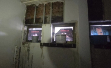 Reshjet e shiut kanë dëmtuar Teatrin e Dramës në Shkup