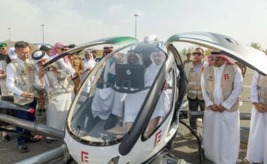 Haxhi 2024: Arabia Saudite kryen testin e parë për “taksi ajrore pa pilot” për t’u shërbyer pelegrinëve