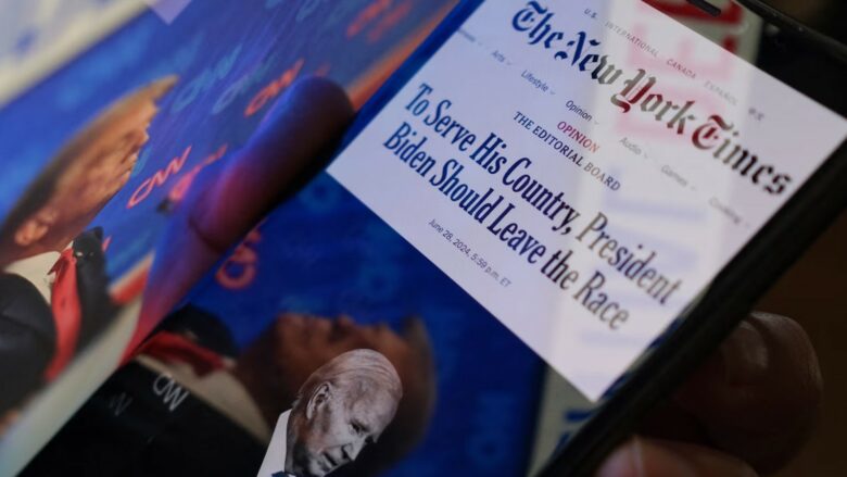 Gazeta amerikane “The New York Times” i kërkon të tërhiqet nga gara presidenciale – vjen reagimi i ekipit të fushatës së Joe Biden