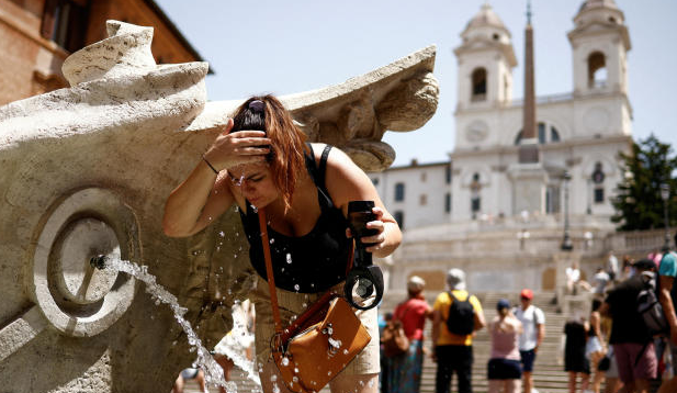 The heat wave continues to prevail in Europe, including the Balkan