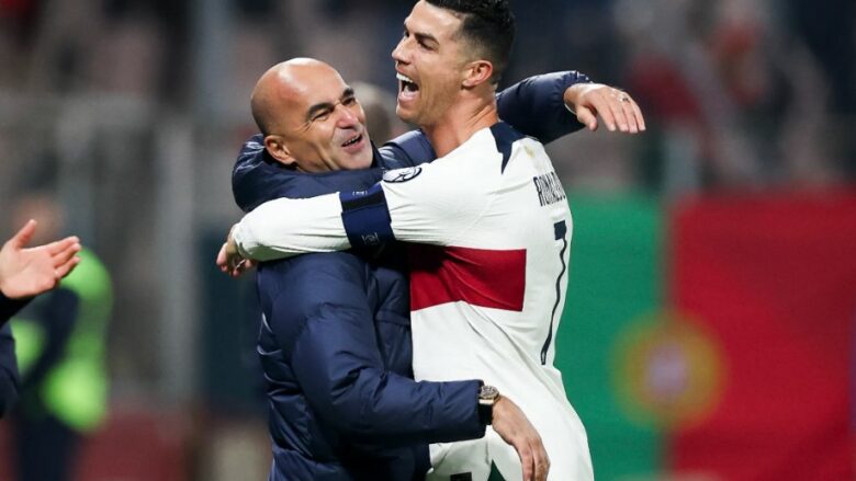 Roberto Martinez po e paralajmëron Ronaldon se mund të mbetet në bankën rezervë