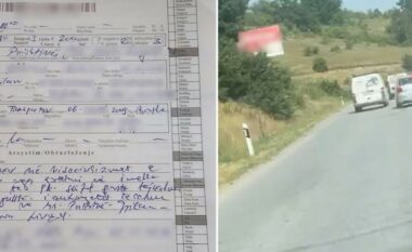 Qytetarët e incizuan, Policia në Gjilan dënon ngasësin e veturës që tejkaloi në mënyrë të parregullt