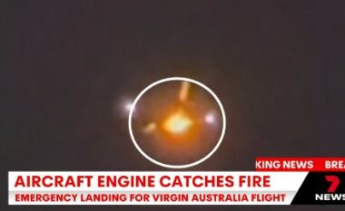 Aeroplani i Virgin Australia bën ulje emergjente pasi motori i tij ‘goditet’ nga shpendët dhe përfshihet nga zjarri