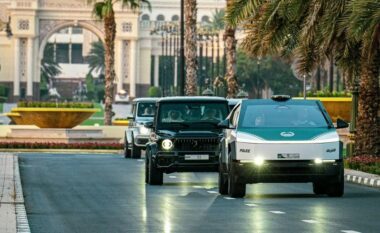 Tesla Cybertruck është automjeti i ri elektrik në shërbim për policinë e Dubait