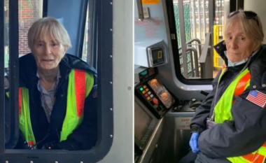 Gruaja nga Bostoni, shoferja më e vjetër e trenit në botë