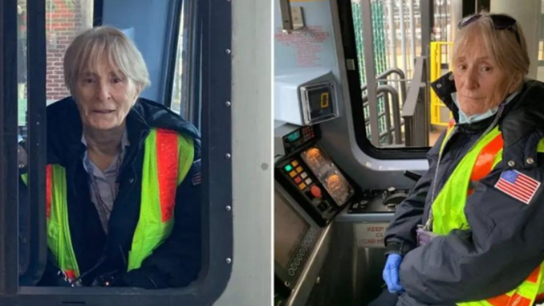 Gruaja nga Bostoni, shoferja më e vjetër e trenit në botë
