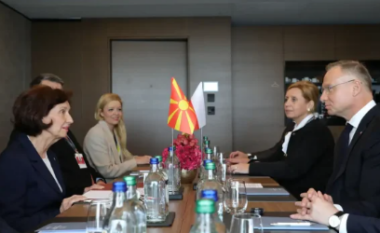 Siljanovska-Davkova: Kemi mbështetjen e qartë nga Polonia në rrugën e gjatë të Maqedonisë drejt BE-së”