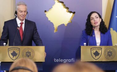 Osmani: Tony Blair ka qenë dhe mbetet hero, së bashku me NATO-n na shpëtuan nga shfarosja