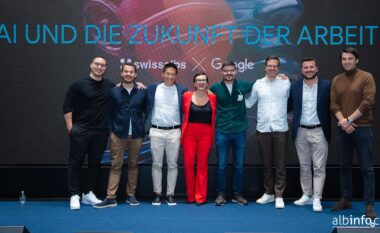 Bota e AI: Ngjarje e organizuar nga komuniteti zvicerano-shqiptar swissalbs në ambientet e Google në Cyrih