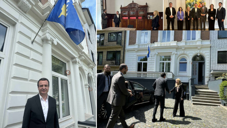 Kurti viziton konsullatën në Hamburg: Ndërrimi i objektit, dëshmi e angazhimit të Qeverisë për të mbrojtur imazhin e Republikës në botë