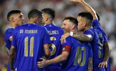 Argjentina fiton me spektakël miqësoren ndaj Guatemalës, shkëlqejnë Messi dhe Lautaro
