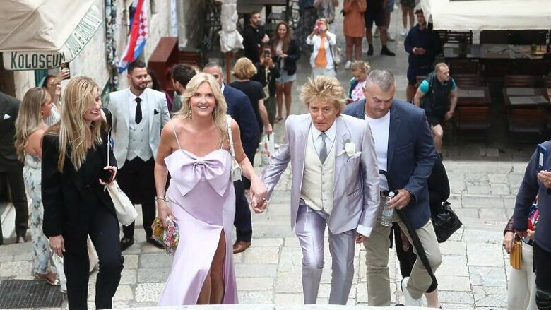 Rod Stewart marton djalin e tij në Kroaci, në një dasmë të madhe në Dubrovnik