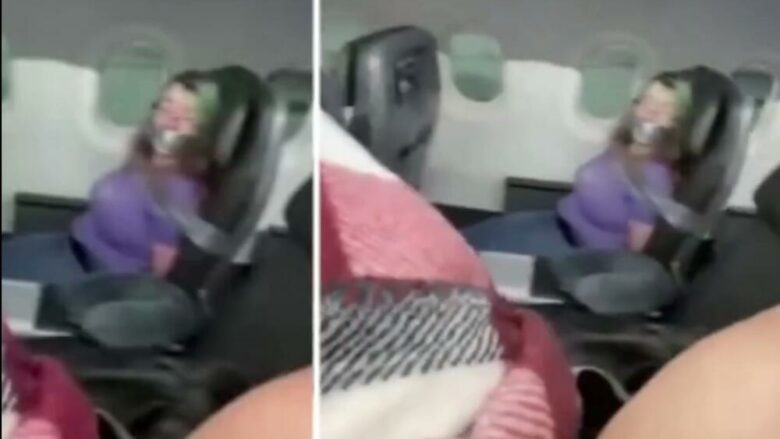 Tentoi të hap derën e aeroplanit gjatë fluturimit, pasagjeren e lidhin për ulëse me shirit ngjitës – aviacioni federal amerikan e padit