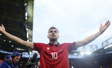 Pa kaluar as një minutë lojë, Bajrami shënon për t’i dhënë epërsinë Shqipërisë
