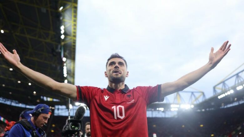 Pa kaluar as një minutë lojë, Bajrami shënon për t’i dhënë epërsinë Shqipërisë
