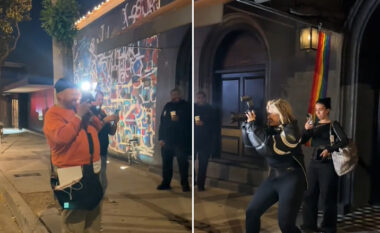 Bebe Rexha ‘sfidon’ paparacët – iu del përpara me aparat fotografik dhe i fotografon ata