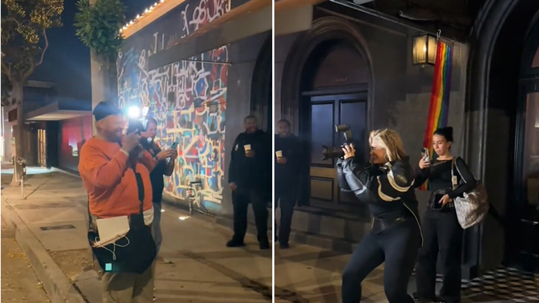 Bebe Rexha ‘sfidon’ paparacët – iu del përpara me aparat fotografik dhe i fotografon ata