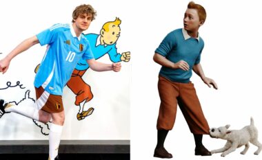 Fanella e dytë e Belgjikës në Euro 2024 është e veçantë – është dizajnuar për nderë të ikonës belge Tintin