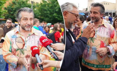 Nën dizajnin e Blerina Kllokoqi Rugovës, Përparim Rama mori vëmendjen me këmishën e tij verore në Paradën e Krenarisë