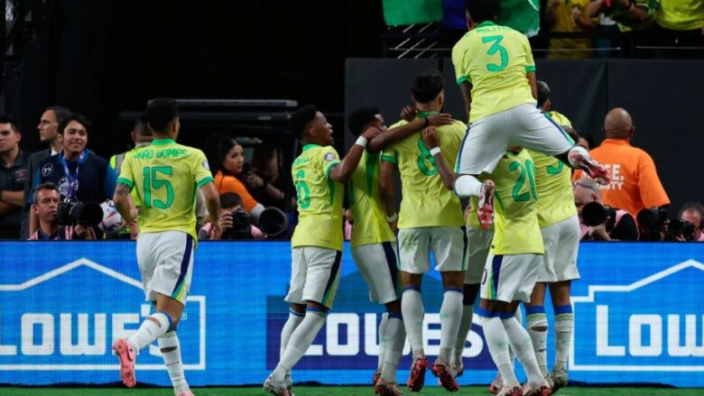 Brazili gjen fitoren e parë në Copa America, mposht Paraguain – Kolumbia fiton me lehtësi ndaj Kosta Rikës