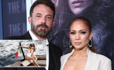 Ndarja nga Ben Affleck, Jennifer Lopez shijon e vetme pushimet në Itali