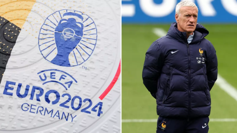 Alarm te Franca: Tre lojtarë dhe trajneri Didier Deschamps kaplohen nga një grip aspak i lehtë para startit të Euro 2024