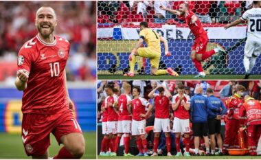 Rikthimit triumfues i Christian Eriksen në Kampionatin Evropian – nga lufta me vdekjen, tek goli për Danimarkën