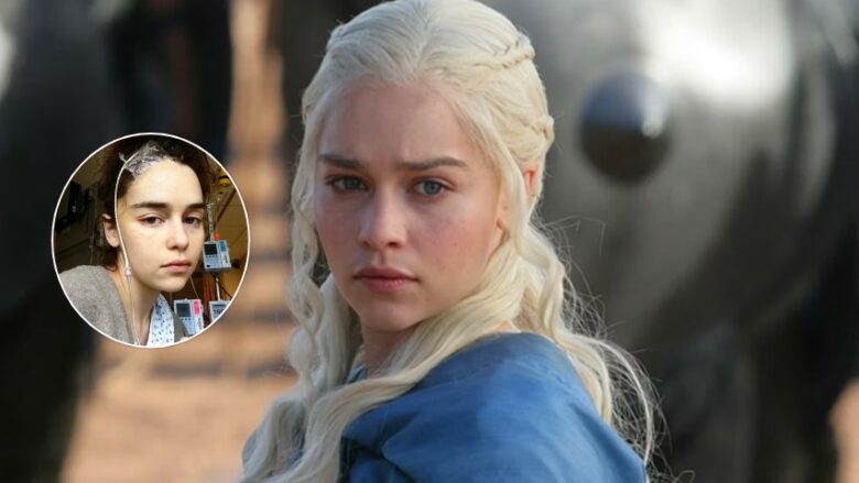 Emilia Clarke kishte frikë se shefat e “Game Of Thrones” do ta pushonin, pasi ajo pësoi dy hemorragji në tru