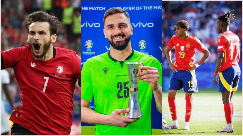 “Kvarataskhelia më i mirë se e gjithë skuadra e Spanjës” – portieri gjeorgjian me deklaratën më të guximshme në Euro 2024