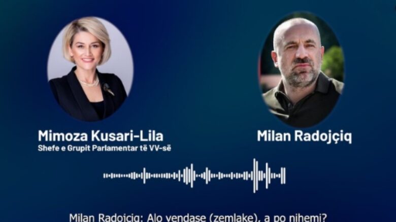 Mimoza Kusari përgjigjet shkurt për bisedën me Radoiçiqin