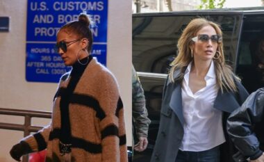 Pas spekulimeve për probleme financiare, Jennifer Lopez udhëton me aeroplan komercial