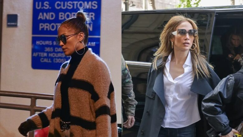 Pas spekulimeve për probleme financiare, Jennifer Lopez udhëton me aeroplan komercial