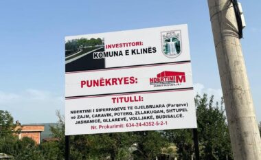 Ndërtimi i parkut në fshatin Zajm të Klinës, komunës i kushton mbi 25 mijë euro