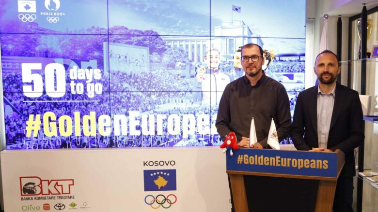 KOK prezantoi kampanjën #GoldenEuropeans në rrugëtim për LO Paris 2024