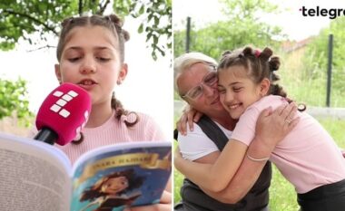 Njëmbëdhjetëvjeçarja nga Podujeva boton librin e saj të parë