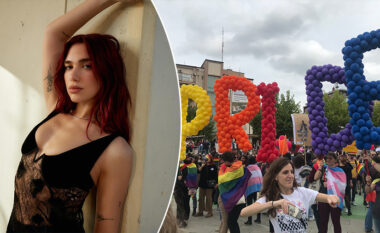 Dua Lipa uron fillimin e Javën e Krenarisë në Kosovë, në mbështetje të komunitetit LGBT+
