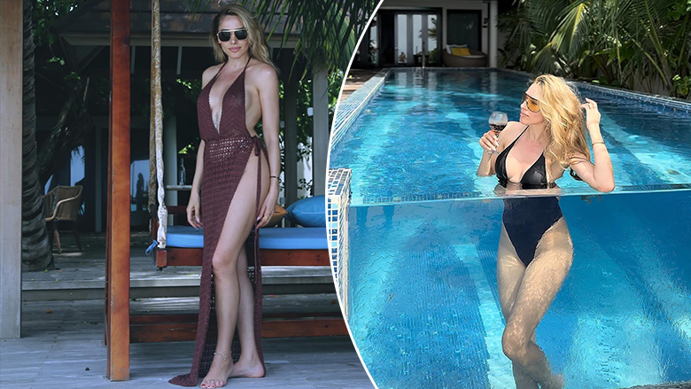 Ledina Çelo mahnit me linjat trupore në fotografitë me bikini nga pushimet verore