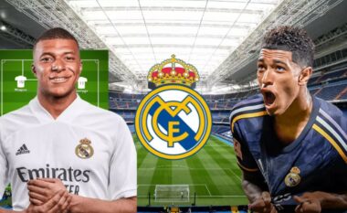 Si do të duket formacioni i Real Madridit sezonin e ardhshëm? – yje si Vinicius, Mbappe, Bellingham udhëheqin